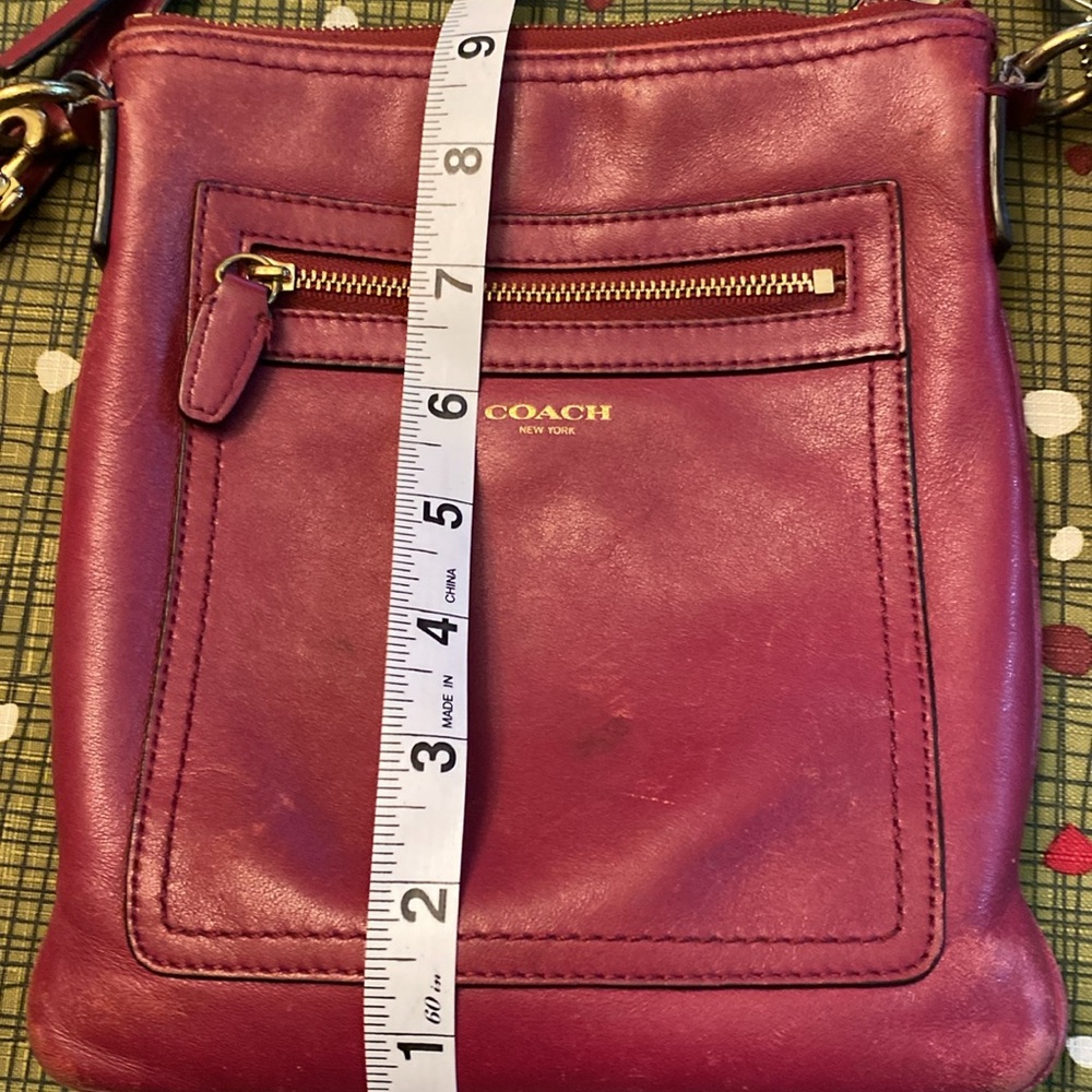 Coach Women's Crossbody Bag - Dark Pink - Picture 13 of 13